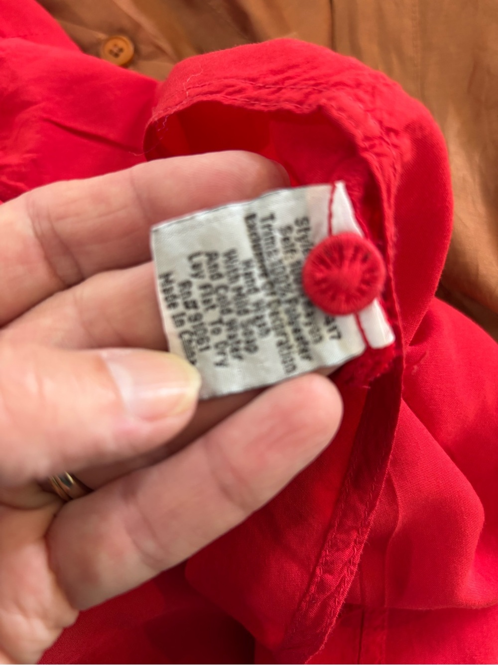 Johnny Was Red Embroidered Tunic Dress - Picture 12 of 13